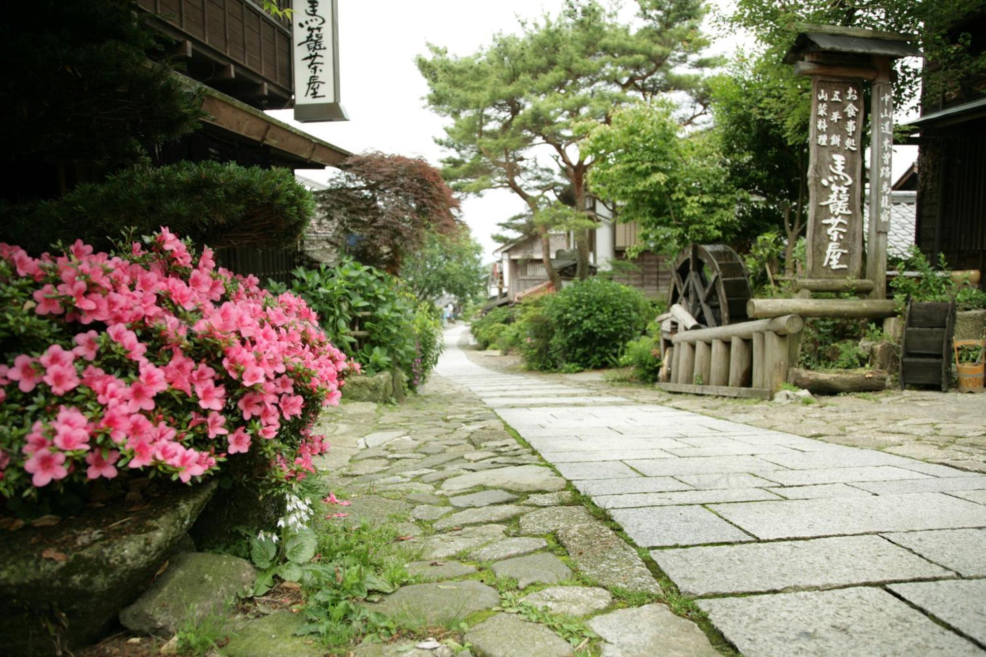 Magome Chaya Hotell Nakatsugawa Eksteriør bilde